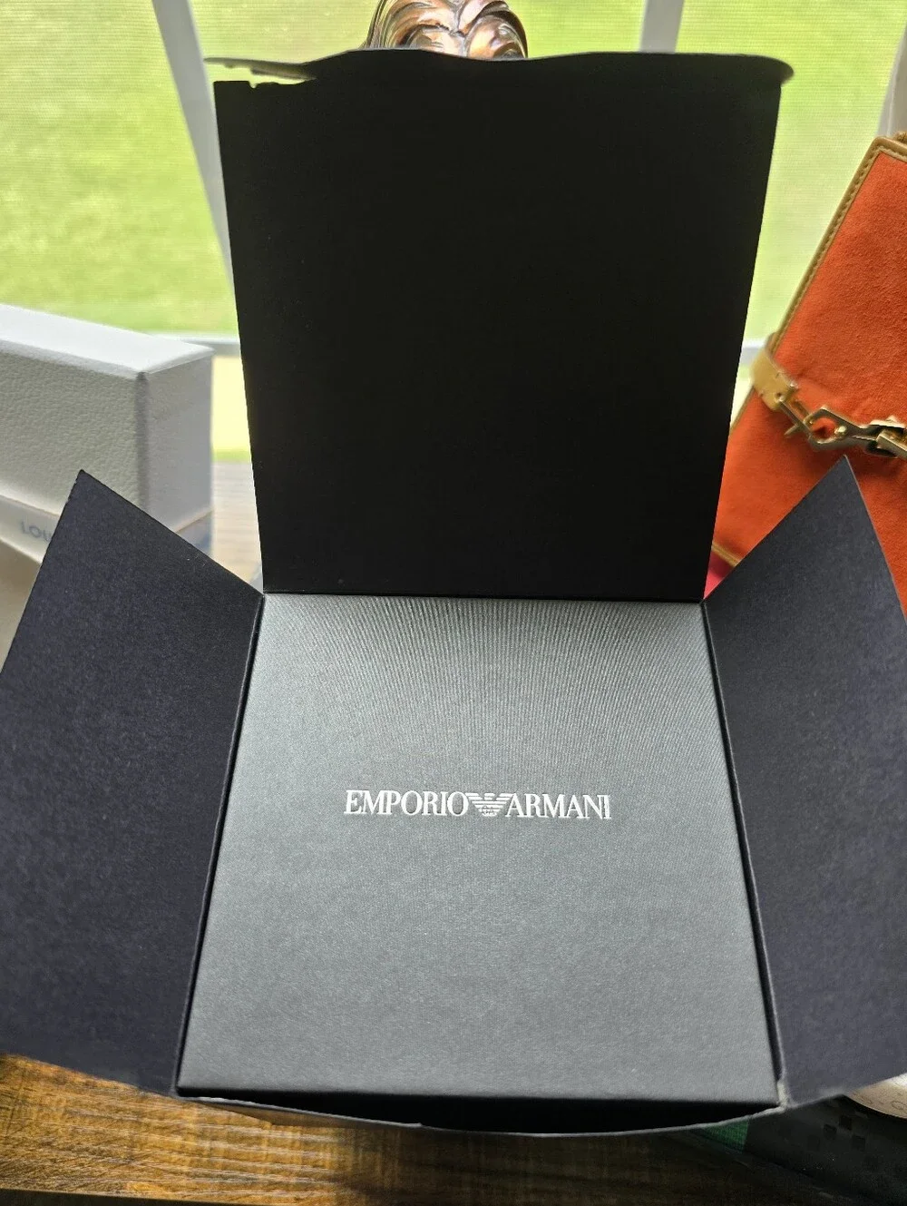 Emporio Armani Women's Two-Hand Two-Tone Stainless Steel Ladies Watch